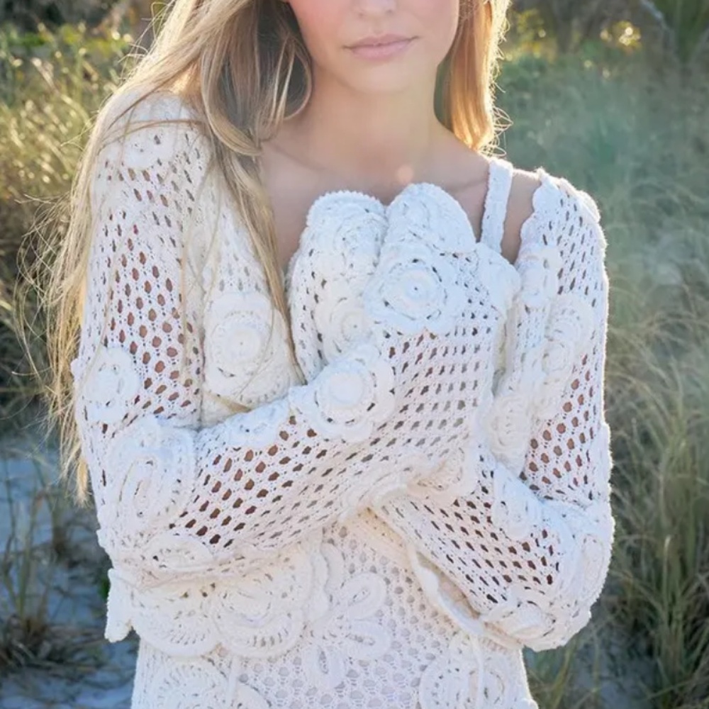 BNWT LoveShackFancy Set (dress & cardigan) - Picture 6 of 6
